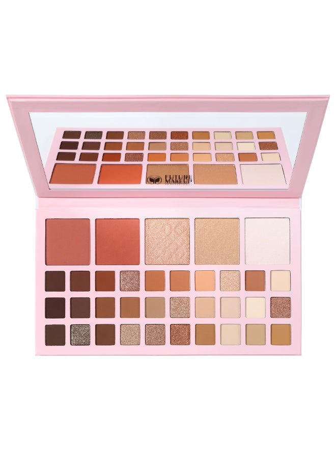 Future Makeup Eyedentify Your Worth Face & Eyes Palette - Image 1